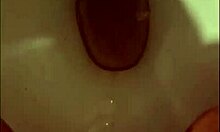 wanted production - slave peeing in red lingerie compilation