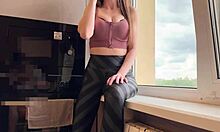 Stepmom Treats Stepson With Blowjob And Sex - Russian Amateur With Conversation And English Subtitles