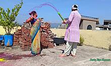 holi xxx outdoor fucking with my friends step sister