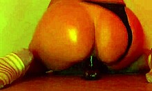 Juicy ass bounces on black cock in hardcore action