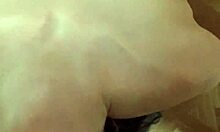 This chick gives a blowjob but can't deepthroat.