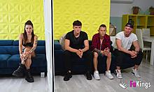 hardcore date for young rubi she must choose one guy to fuck among three 😈