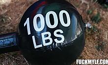 ricky's carnival adventure led to intense wrestling with bella, the strongest woman