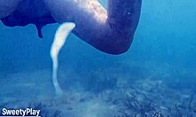 Underwater Creampie While Swimming After Cum Inside Pussy! Wow!