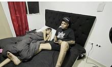 wake up and my horny stepsister wants my cum from morning, full story 😏🔥