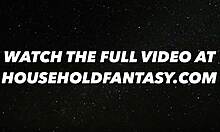 Sexy blonde russian girl in household fantasy with vera jarw and scott stark