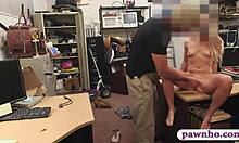 skinny woman gets drilled by horny pawn man