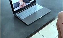 petite girl gets her ass fucked on the kitchen table until she squirts 😍