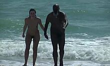 Caribbean Nude Beach Interracial Sex 3 - Im Getting Fucked In Public By Bbc While Hubby Films And Voyeurs Watch