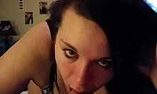 BBW Girlfriend Deepthroats Dick