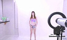 Hot girl unknowingly gets fucked on casting couch