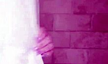 Teenage stepsis blows in the shower with mature fingering