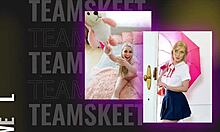 Lusty stepbros fucks his two pretty stepsis 😍