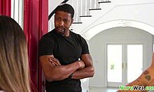 Petite Busty Asian Masseuse Covered In Sexy Tats Performs Amazing Wet Nuru Massage On Her Black Client - Isiah Maxwell Linda Lan.