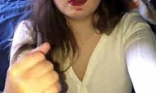 Lipstick blowjob handjob cum 😘