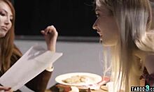 Teacher orders stepmom to spank and punish stepdaughter?