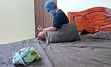 Stepson Gets Caught Masturbating, Then Fucked Hard By Hot Stepmom