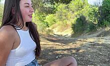 lost in the woods but a stranger showed me her secret passage