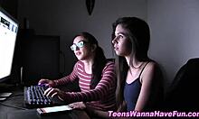 Real teen 18+s receive cumshot facials in high definition party reality scenes