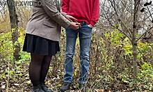 fat mother in law rules the piss in public outdoor