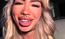 Sisters best friend blows bubbles in fantasy 😘