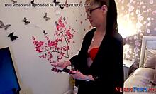 tricked brit feels excitement gobbling and riding cock