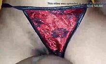 Fucking Ebony Girl With Condom And Red Panties