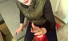 a real slut is happy when her husband leaves home and she can fuck her husbands friend