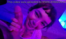 Wow, Cute Teen Fucks And Cums!