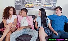 Familyorgasm - Best Friend Teens Swap Brothers After Getting Dumped.