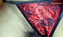 Fucking Ebony Girl With Condom And Red Panties