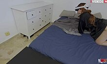 Stepmom Enjoys VR Experience During Intimate Moment