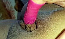 that sex toy rocks over a tongue