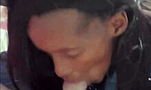 i got the best blowjob from my black slut boss in porn production