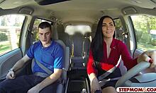 Teen and milf share pussy as birthday gift