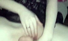 Girlfriend playfully engages with her favorite toys in a private moment