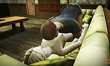 Sleepy Stepmother Encounters Horny Stepson in Episode One