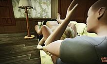 Sleepy Stepmother Encounters Horny Stepson in Episode One