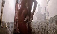 Kolkata boy alone in the bathroom