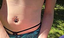 Wife Handjob On Walk