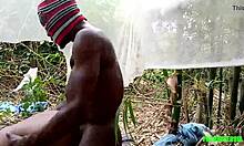 i am fucking my primitive old man in the forest