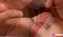 Sapphic Teens Victoria Von Helkine and Candy Elektra Eat Wet Twat