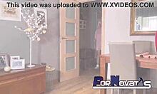 blonde spanish mom on vacation in barcelona with victor bloom