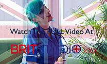 Blue Haired Nurse Takes Care Of Your Cock
