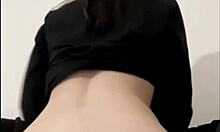 Horny british girl’s solo toy play