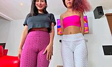 Venezuelan Girl Feels Intense Pleasure As Boyfriend Licks Friend's Ass And She Swallows Cum