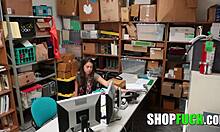 Teen thief was fucked for stealing underwear - shopfuck