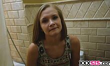 paisley brooks gets lucky with a hard dick from her stepbrother