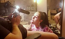 Hey, stunning black lynn gives bts blowjob