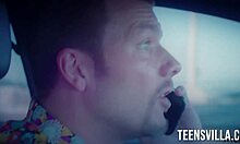 seth gamble enjoys a threesome with maddy may and melissa stratton